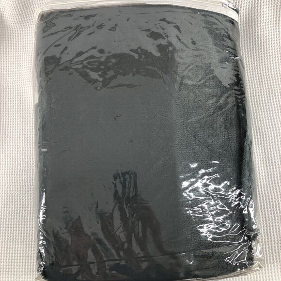 Concierge Collection Throw & Bootie Set Soft Plush Gray 1 throw 1 pair booties w - Picture 4 of 4